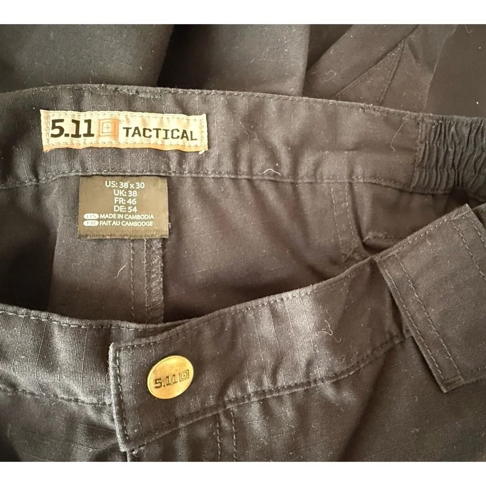 5.11 tactical Men's Regular Fit Taclite Pro‎ Ripstop Cargo Pant 38x30 dark navy